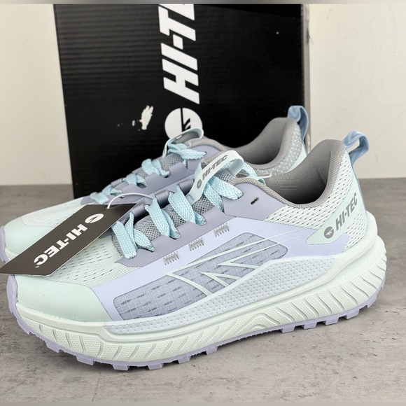 Hi-Tec Women's Trail Shoes Sneaker Blue Size 6 New In Box Athletics Shoes - Picture 2 of 5